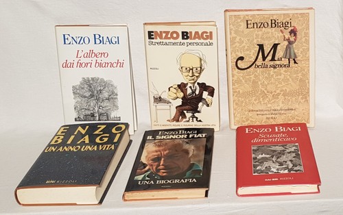 Lotto libri enzo - 6, biagi