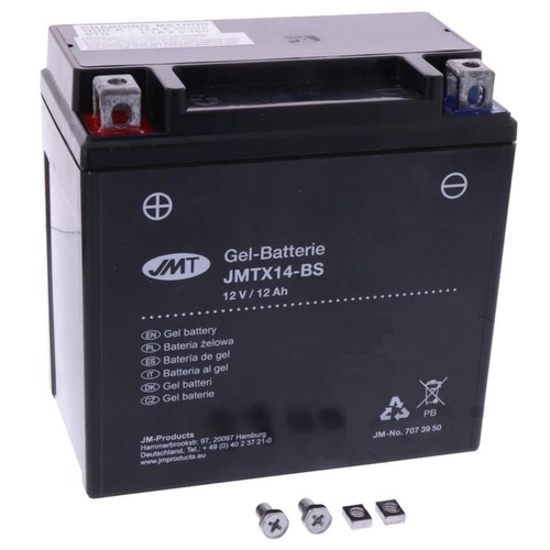 Jmt batteria gel ytx14 - jmt, ytx14-bs