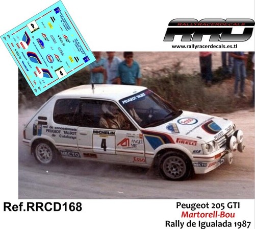 Decal calca peugeot 205 - peugeot,