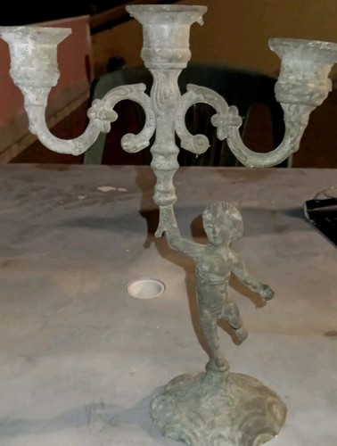 Candelabro vintage con - vintage,