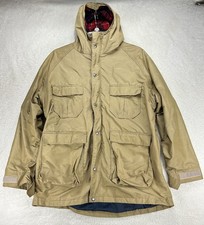 Giacca vintage Woolrich uomo grande parka con cappuccio 4 tasche made USA outdoor anni 90