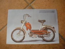 vintage MOTO INTRAMOTOR GLORIA SCOUT - ARCOLE VERONA - SCHEDA TECNICA MOTORINO