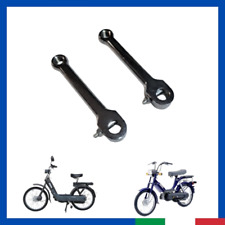 coppia pedivelle pedali PIAGGIO CIAO SI BRAVO ciclomotore cromate diritte