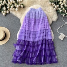 Gonna tulle strati per donne - tulle,