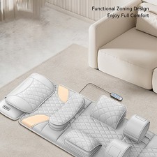 Tappetino massaggiante airbag corpo intero riscaldato per collo schiena polpaccio relax muscolare