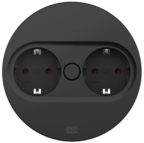 Presa incasso twist nero - a,
