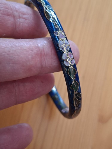 Bracciale rigido cloisonne - bracciale,