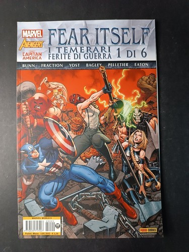Fumetto fear itself - fear, temerari