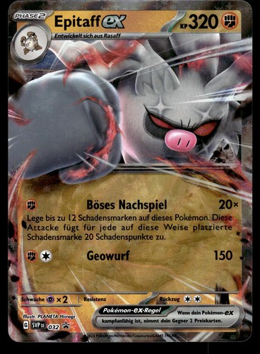 Epitaff 032 holo promo - ex,