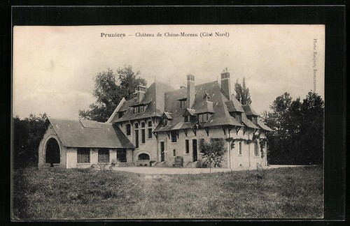 Cpa pruniers chateau de - cpa, pruniers,