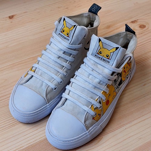 Scarpe alte tela akedo - tela,