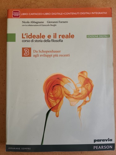Abbagnano fornero ideale e - abbagnano,