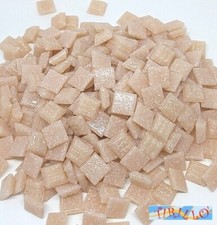 MOSAICO -Tessere mosaico pasta vetro 1x1 cm - 1kg/1500 pz - Rosa chiaro