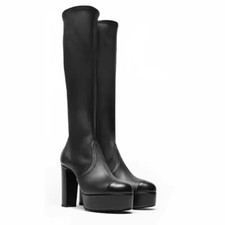 Stivale lungo a tacco 15cm