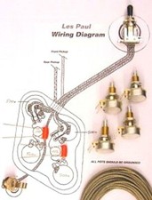 Kit cablaggio per Gibson Les