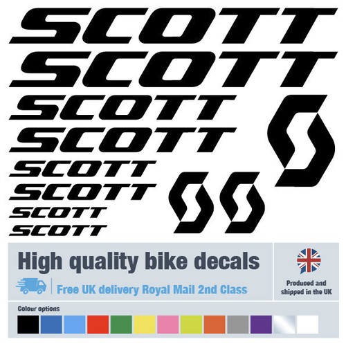 Etichette decalcomanie bici