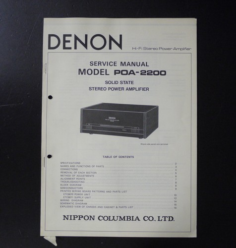 Amplificatore stereo originale