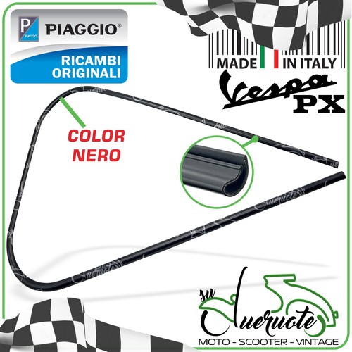 Bordo scudo plastica nero - bordo,