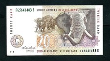Sudafrica (P124a) 20 Rand 1993 XF
