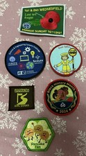 6 x Girlguiding Badges
