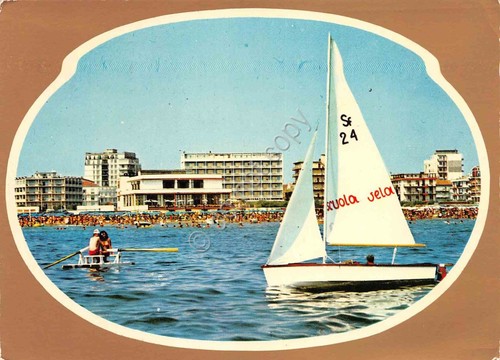 Cartolina sottomarina lido - cartolina,