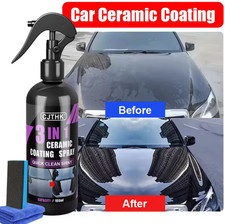 Rivestimento Nano Ceramico Auto 100ml Antigraffio Lucidante Idrofobico 3in1 Plus