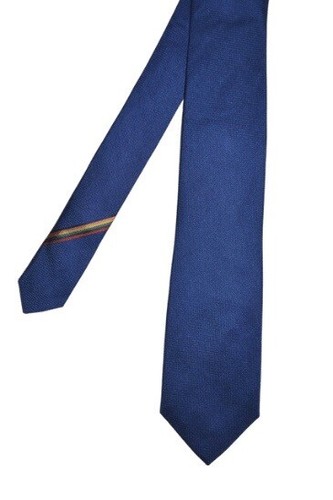 Cravatta blu piana - paul, smith
