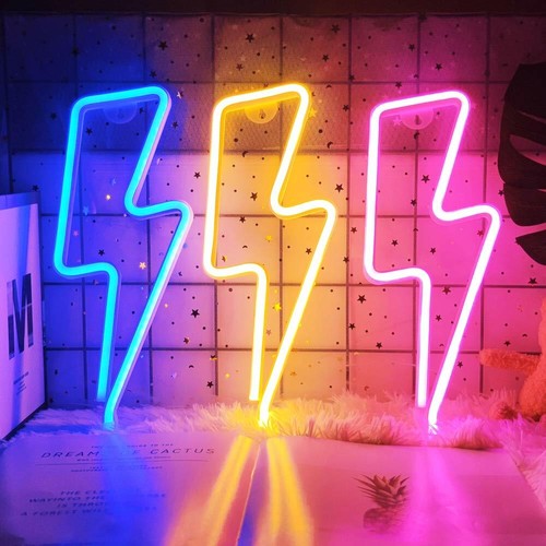 Lampada neon fulmine led - neon,