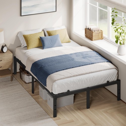 Letto matrimoniale minimalista - letto,