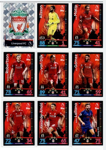 Liverpool match attax - match,