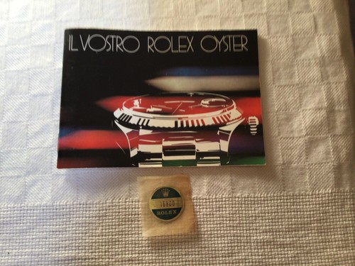 Rolex corredo italiano per - corredo,