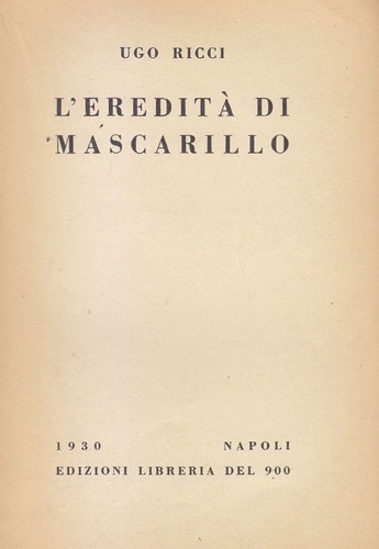 Eredita mascarillo ugo - di,