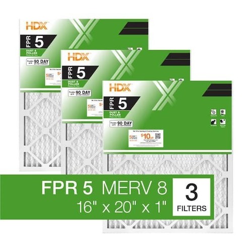 16x20x1 pleated air filters - pleated,