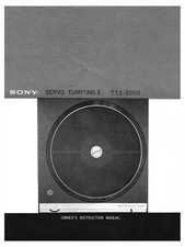 Sony TTS-3000 Turntable Owners