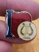 I Love Music Pin Enamel Hat Lapel PIN