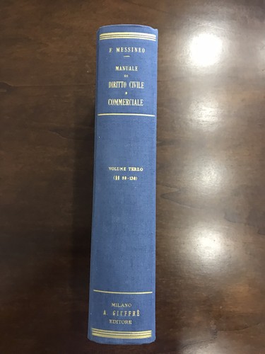 Messineo manuale diritto - messineo,