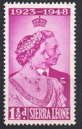 Sierra leone 1948 royal silver - sierra,