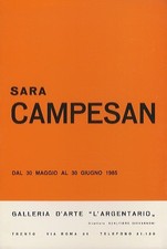Sara Campesan: dal 30 maggio