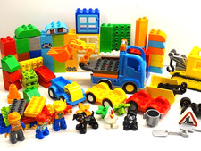 LEGO Duplo mattoncini base mattoncini veicolo personaggi animali accessori set 1