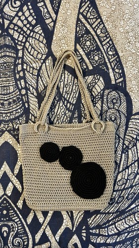 Borsa crochet ricamata - crochet,