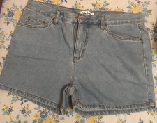 Pantaloni Corti Uomo Denim Vintage TG 52