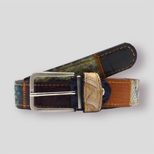 Cintura In Pelle Patchwork