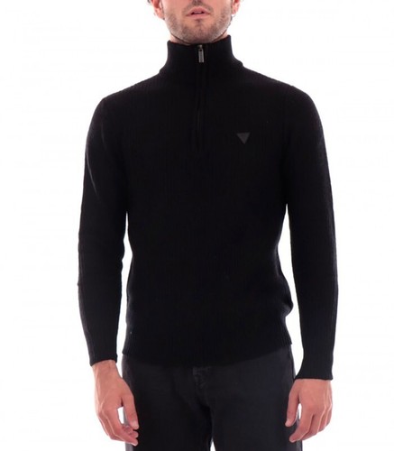 Maglione mezza zip uomo - zip, guess