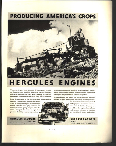1935 hercules motori fortuna - hercules,