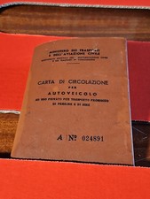 Fiat 1100 R Familiare Carta Di