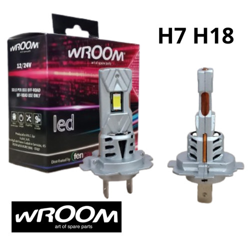 Kit lampade led h18 wroom - lampade,