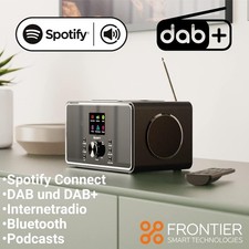 Radio Internet DAB+, BT, UKW, Spotify, Color Dispaly, nero, Majority Bard, TESTATA