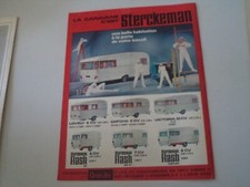 advertising Pubblicità 1966 ROULOTTE CARAVAN STERCKEMAN LOVELY/DATCHA/FLASH