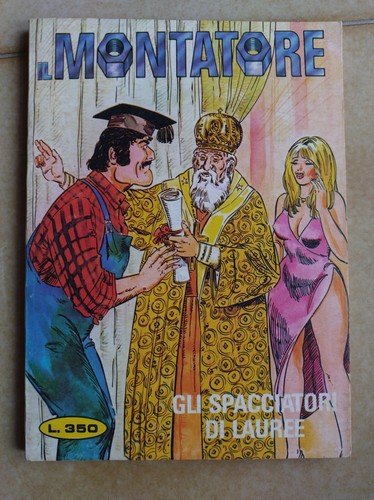 Fumetto montatore 80 gli - fumetto, il