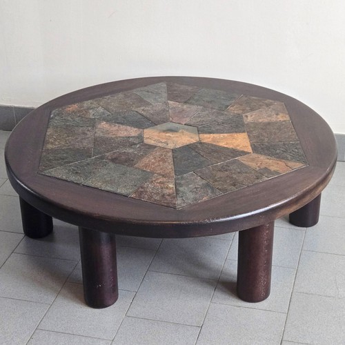 Tavolino vintage brutalista - vintage,